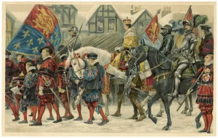 Framed Print : Coronation / Edward VI Framed Print : Coronation / Edward VI