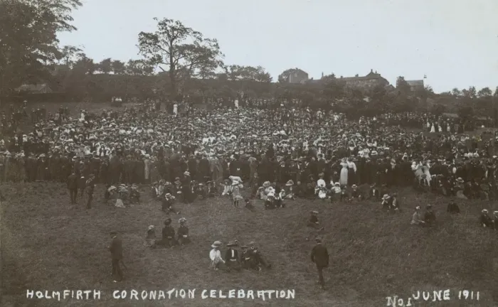 Framed Print : Coronation Festival at Holmfirth, West Yorkshire Framed Print : Coronation Festival at Holmfirth, West Yorkshire