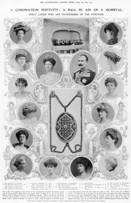 Framed Print : A Coronation Festivity: a ball in aid of a hospital Framed Print : A Coronation Festivity: a ball in aid of a hospital