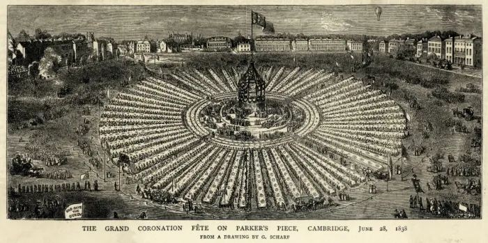 Framed Print : Coronation Fete 1838 Framed Print : Coronation Fete 1838
