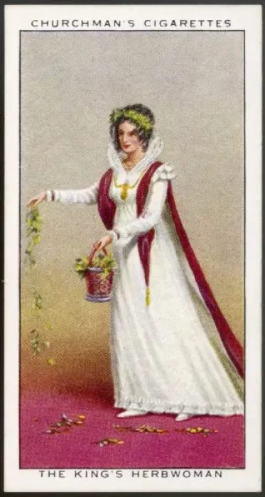 Framed Print : Coronation  /  Herbwoman