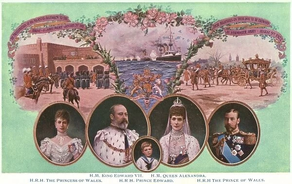 The coronation of King Edward VII