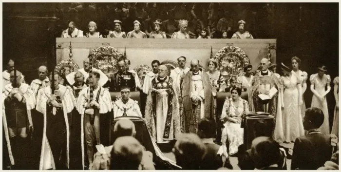 Framed Print : Coronation of King George VI 1937 Framed Print : Coronation of King George VI 1937