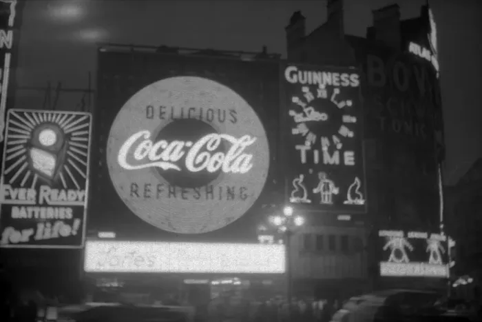 Framed Print : Coronation. Piccadilly Circus at Night Framed Print : Coronation. Piccadilly Circus at Night