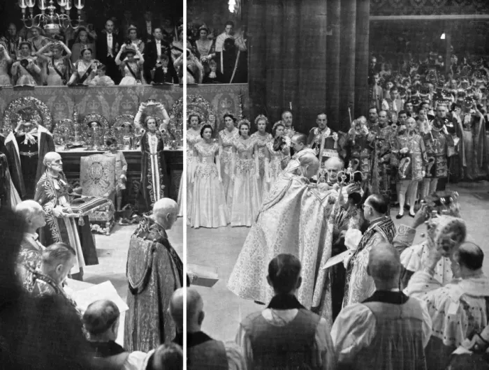 Framed Print : Coronation of Queen Elizabeth II, 1953 Framed Print : Coronation of Queen Elizabeth II, 1953