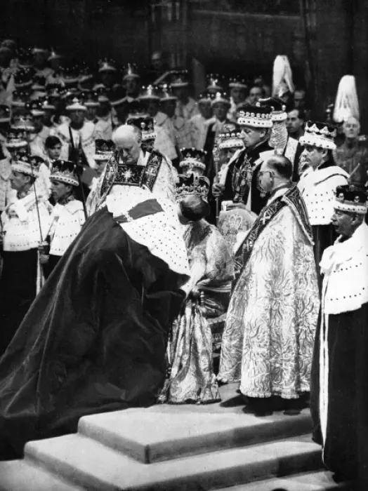 Framed Print : Coronation of Queen Elizabeth II, 1953 Framed Print : Coronation of Queen Elizabeth II, 1953