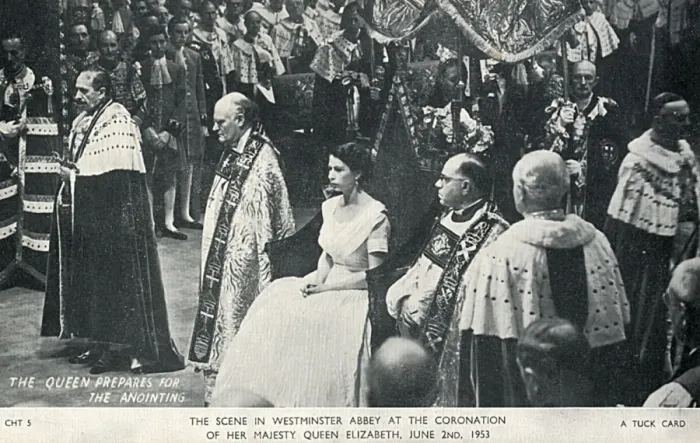Framed Print : The Coronation of Queen Elizabeth II - Westminster Abbey Framed Print : The Coronation of Queen Elizabeth II - Westminster Abbey