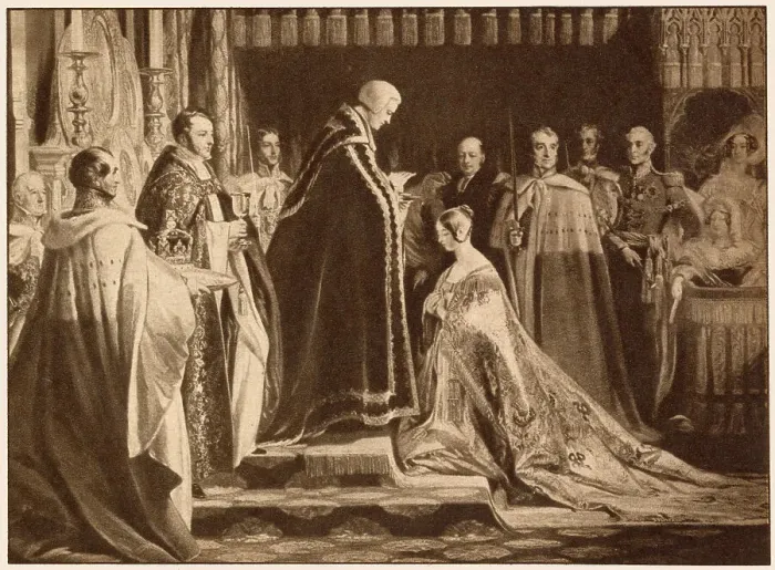 Framed Print : Coronation of Queen Victoria 1838 Framed Print : Coronation of Queen Victoria 1838