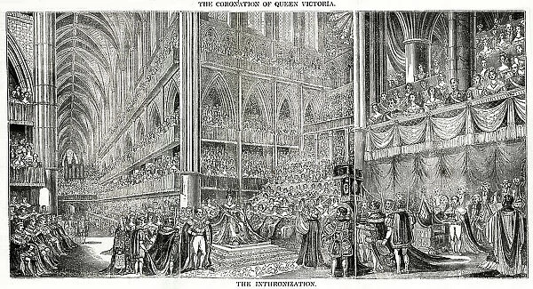 Coronation of Queen Victoria, Westminster Abbey