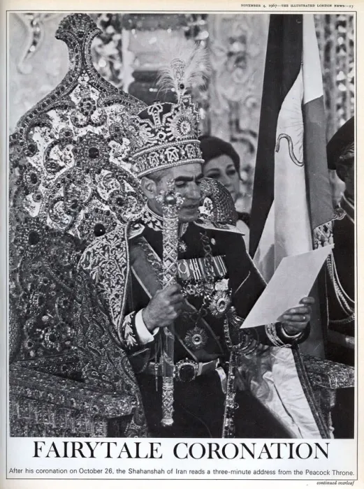 Framed Print : The Coronation of the Shah of Iran Framed Print : The Coronation of the Shah of Iran