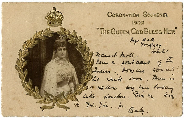 Coronation Souvenir - Queen Alexandra