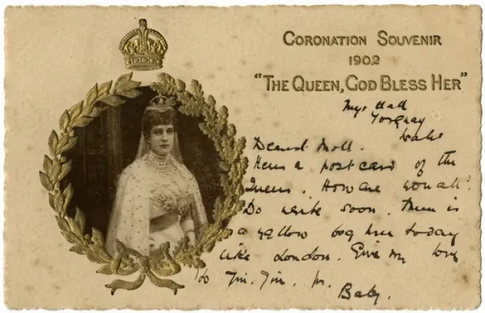 Framed Print : Coronation Souvenir - Queen Alexandra Framed Print : Coronation Souvenir - Queen Alexandra