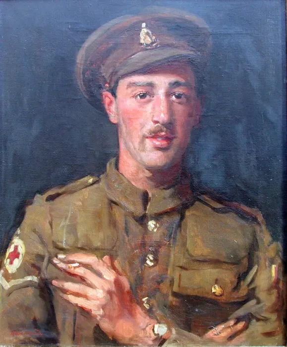 Framed Print : Corporal Billy Lance-Corporal stretcher bearer of RAMC Framed Print : Corporal Billy Lance-Corporal stretcher bearer of RAMC