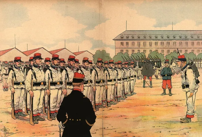 Framed Print : Corporal Instructing His Men Framed Print : Corporal Instructing His Men