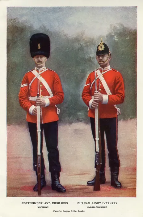 Framed Print : Corporal Northumberland Fusiliers Lance-Corporal