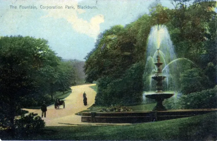 Framed Print : Corporation Park, Blackburn, Lancashire Framed Print : Corporation Park, Blackburn, Lancashire