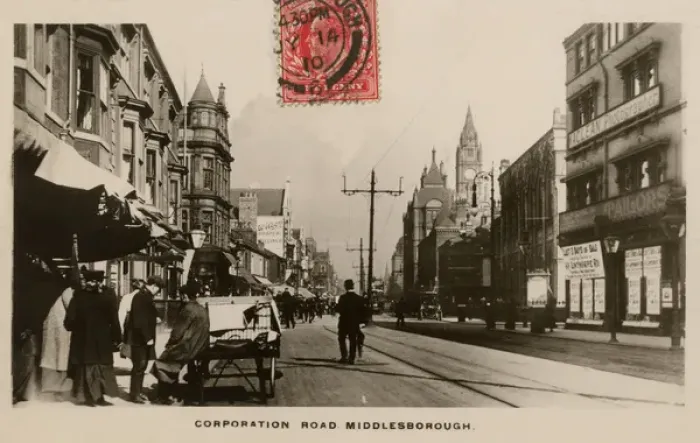 Framed Print : Corporation Road, Middlesborough, North Yorkshire Framed Print : Corporation Road, Middlesborough, North Yorkshire
