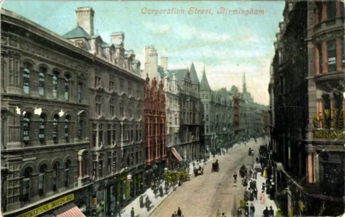 Framed Print : Corporation Street, Birmingham, Warwickshire Framed Print : Corporation Street, Birmingham, Warwickshire