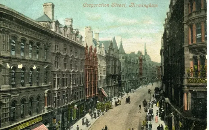 Framed Print : Corporation Street, Birmingham, Warwickshire Framed Print : Corporation Street, Birmingham, Warwickshire