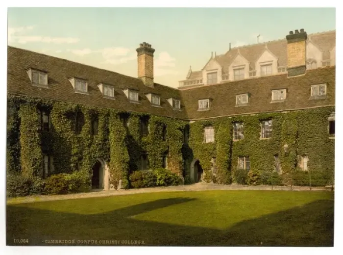 Framed Print : Corpus Christi College, Cambridge, England Framed Print : Corpus Christi College, Cambridge, England