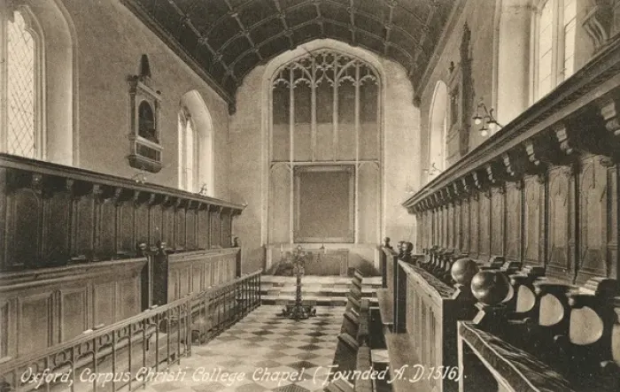 Framed Print : Corpus Christi College Chapel, Oxford Framed Print : Corpus Christi College Chapel, Oxford