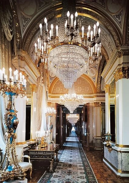 Corridor of the Tsars chambers in the Terem Palace