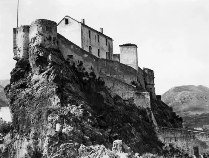 Framed Print : Corsica / Corte / Citadel Framed Print : Corsica / Corte / Citadel