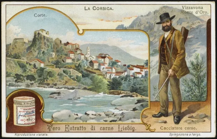 Framed Print : Corsica / Vizzavona / Liebig Framed Print : Corsica / Vizzavona / Liebig