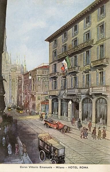 Corso Vittorio Emanuele, Milan - Hotel Roma