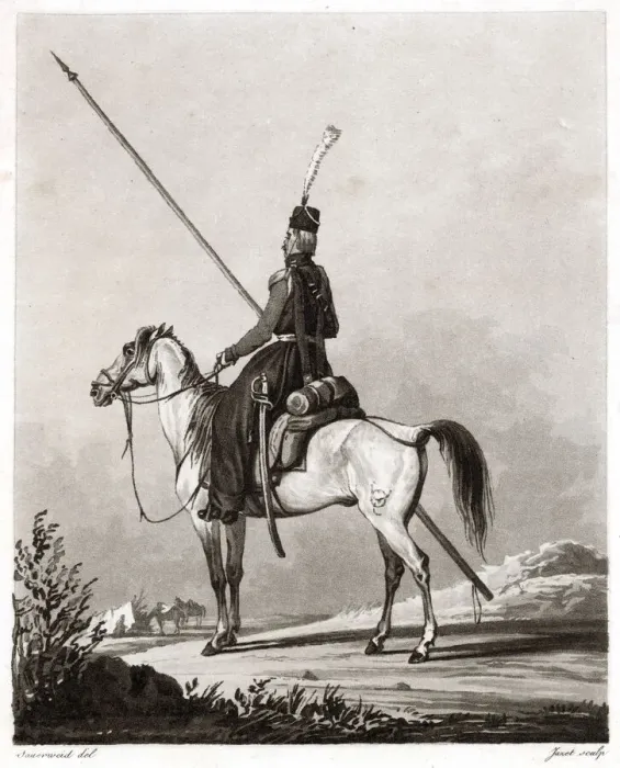 Framed Print : A Cosaque regulier Date: circa 1812 Framed Print : A Cosaque regulier Date: circa 1812