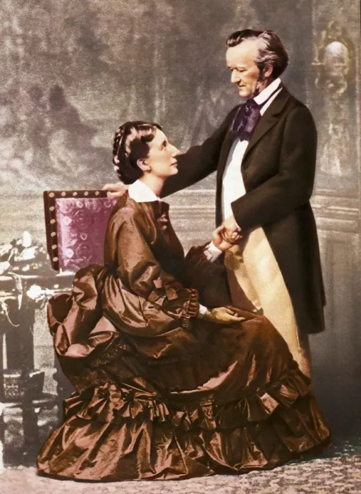 Framed Print : VALUE. Cosima and Richard Wagner Framed Print : VALUE. Cosima and Richard Wagner