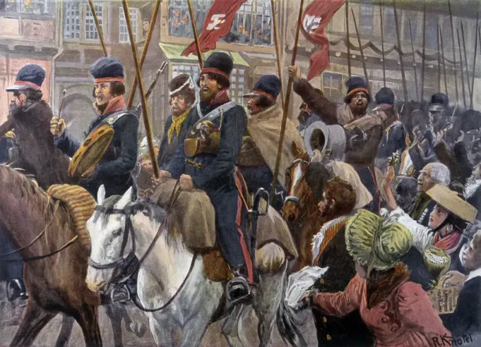 Framed Print : COSSACK ALLIES 1813 Framed Print : COSSACK ALLIES 1813