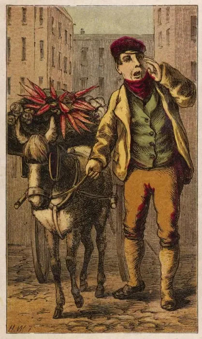 Framed Print : COSTERMONGER Framed Print : COSTERMONGER