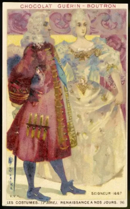 Framed Print : Costume  /  1667 Aristocracy