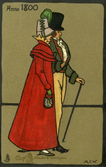 Framed Print : Costume from 1800 Framed Print : Costume from 1800