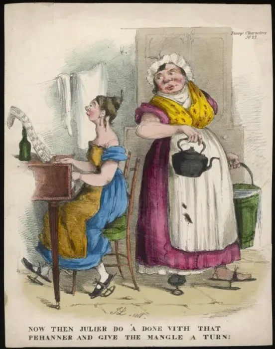 Framed Print : COSTUME 1837-8 / LEECH Framed Print : COSTUME 1837-8 / LEECH