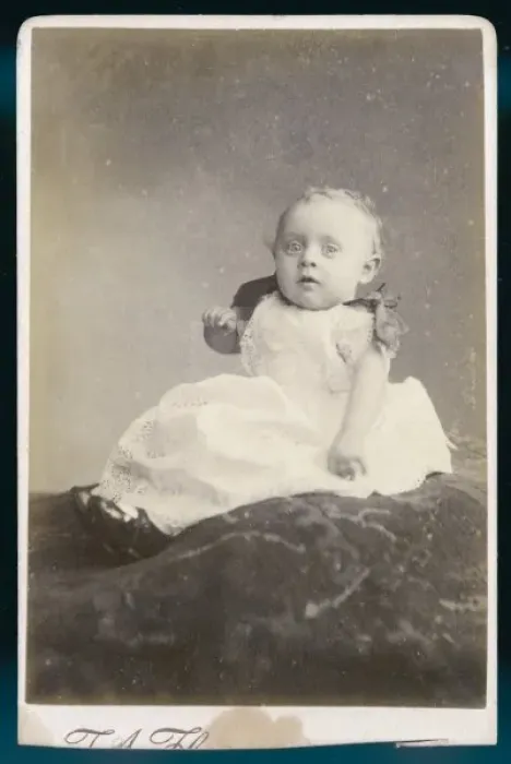 Framed Print : Costume / Baby 1870S Framed Print : Costume / Baby 1870S