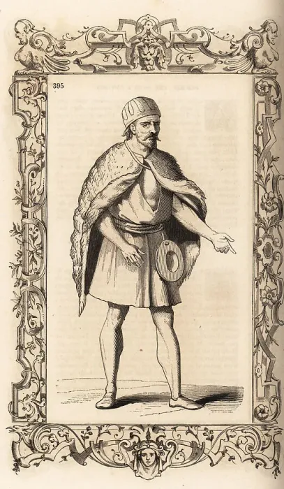 Framed Print : Costume of a Dervish, Ottoman Empire, 16th century Framed Print : Costume of a Dervish, Ottoman Empire, 16th century