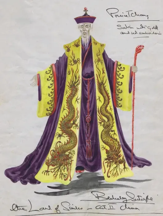 Framed Print : Costume design by Berkeley Sutcliffe Framed Print : Costume design by Berkeley Sutcliffe