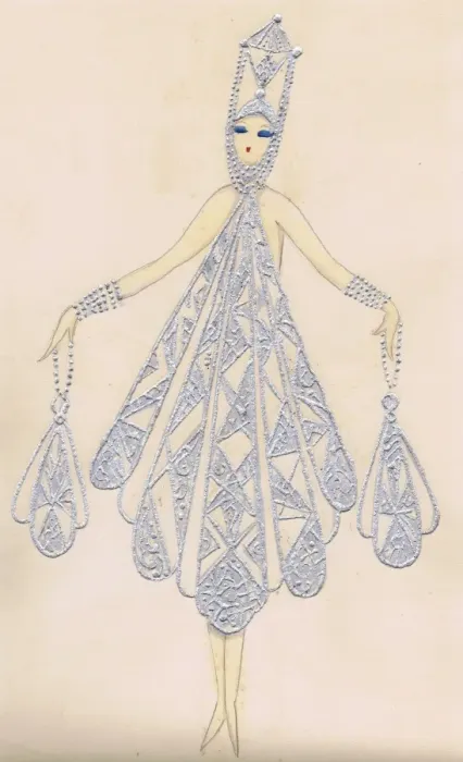 Framed Print : Costume design by Charles Gesmar Framed Print : Costume design by Charles Gesmar