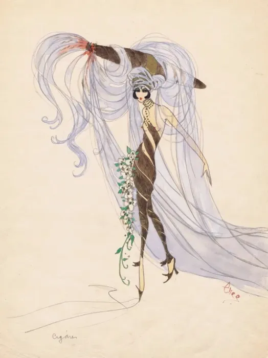 Framed Print : Costume design by Dolly Tree Framed Print : Costume design by Dolly Tree