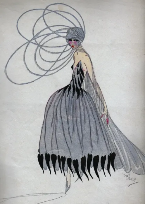 Framed Print : Costume design by Dolly Tree Framed Print : Costume design by Dolly Tree