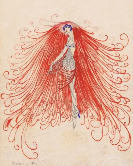 Framed Print : Costume design by Dolly Tree Framed Print : Costume design by Dolly Tree