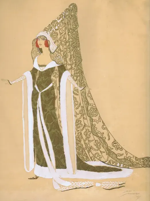 Framed Print : Costume design by Hugh Willoughby