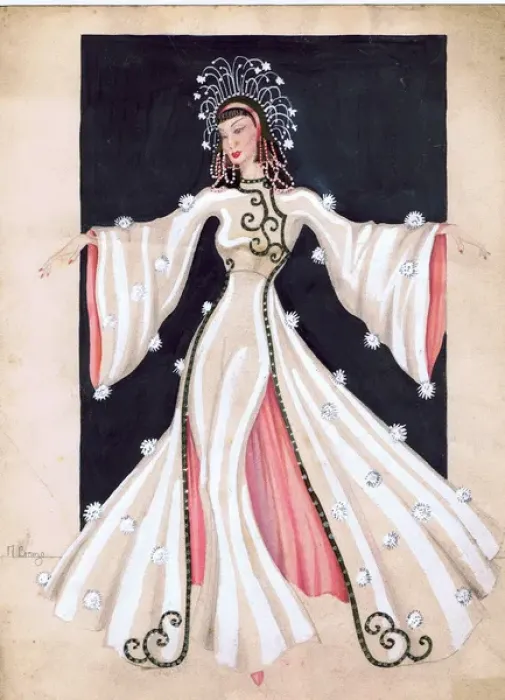 Framed Print : Costume design by Michael Bronze Framed Print : Costume design by Michael Bronze