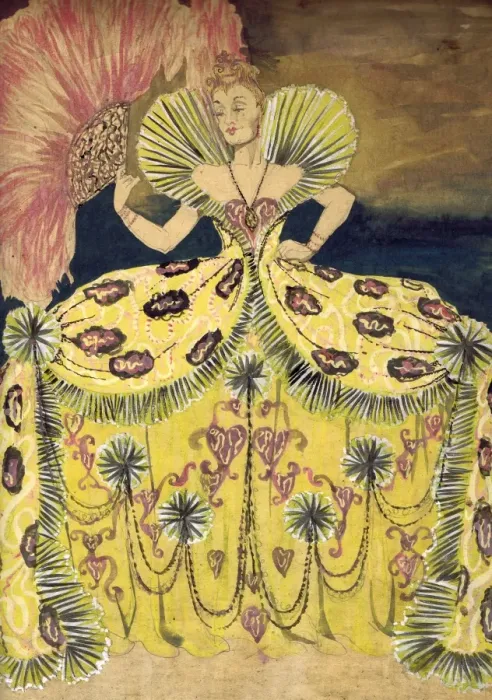 Framed Print : Costume design by Michael Bronze Framed Print : Costume design by Michael Bronze