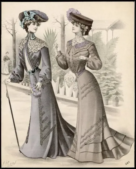 Framed Print : Costume / A Florent 1902 Framed Print : Costume / A Florent 1902