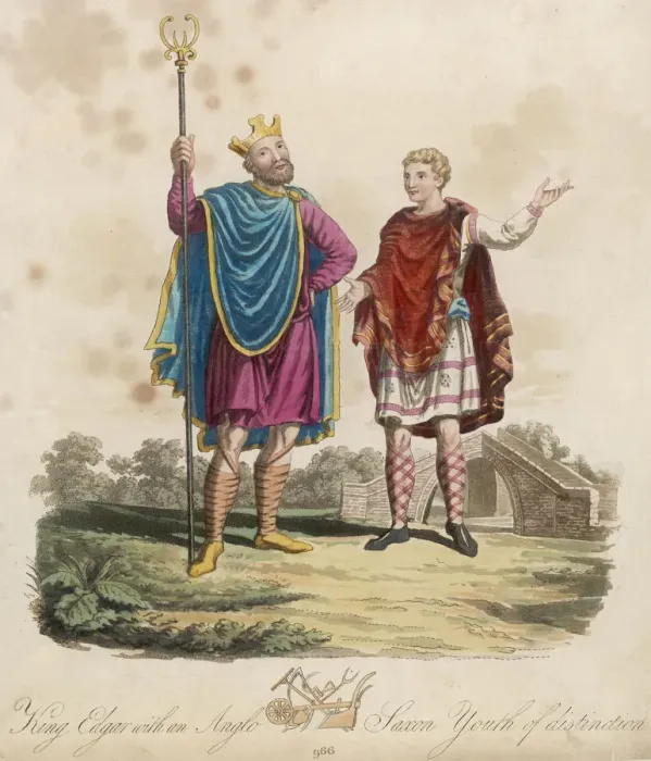 Framed Print : Costume - King Edgar 966