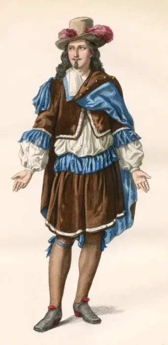 Framed Print : COSTUME / MAN, 1634 Framed Print : COSTUME / MAN, 1634