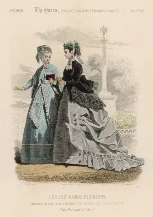 Framed Print : Costume May 1868 Framed Print : Costume May 1868